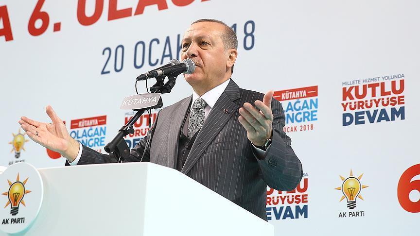 أردوغان : عملية عفرين بدأت فعليا على الأرض وستتبعها منبج